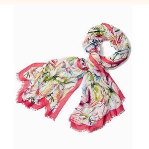 Tommy Bahama Flora Dei Marmi Scarf With Fringe